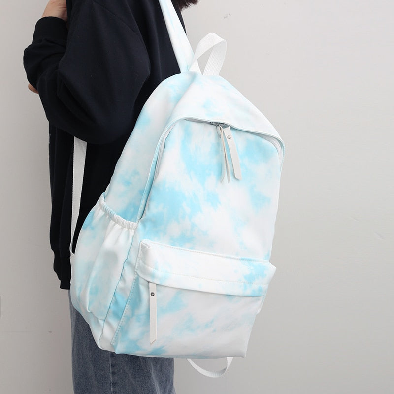 Tie-Dye Preppy Aesthetic Backpack