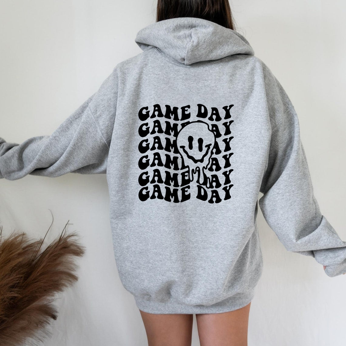 Game Day Preppy Aesthetic School Hoodie