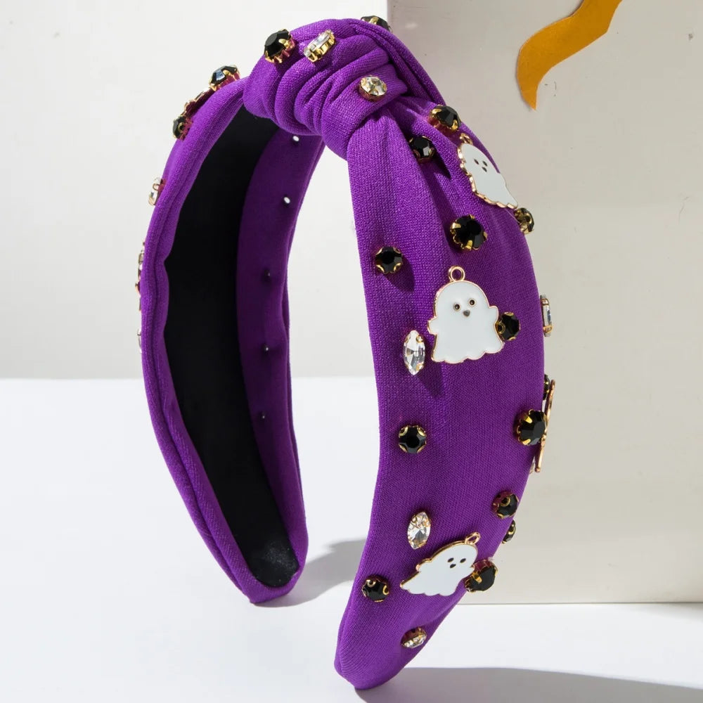 Preppy Aesthetic Halloween Ghost Headbands