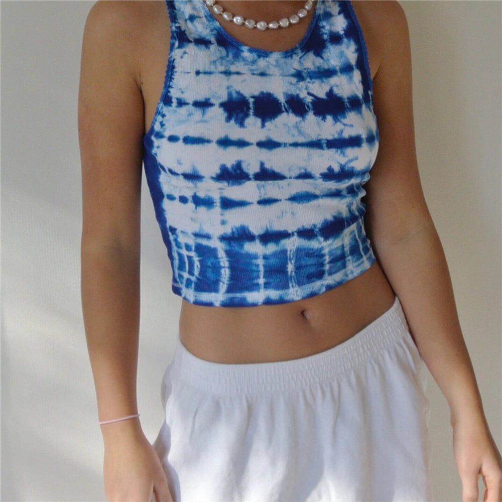 Tie Dye Aesthetic Tank Top