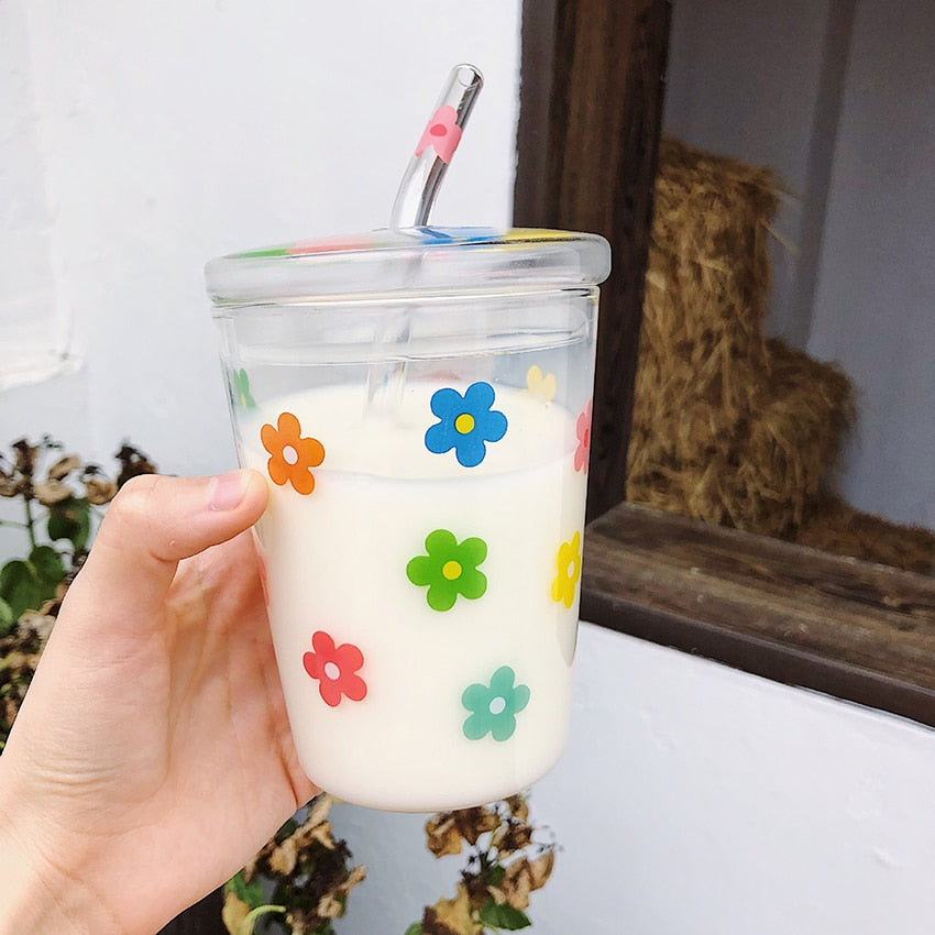 This retro flower Starbucks cup is available on my  now! #preppy#
