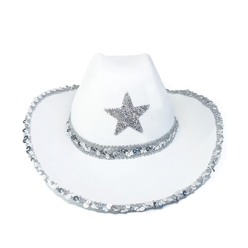 Preppy Aesthetic Star Cowgirl Hats
