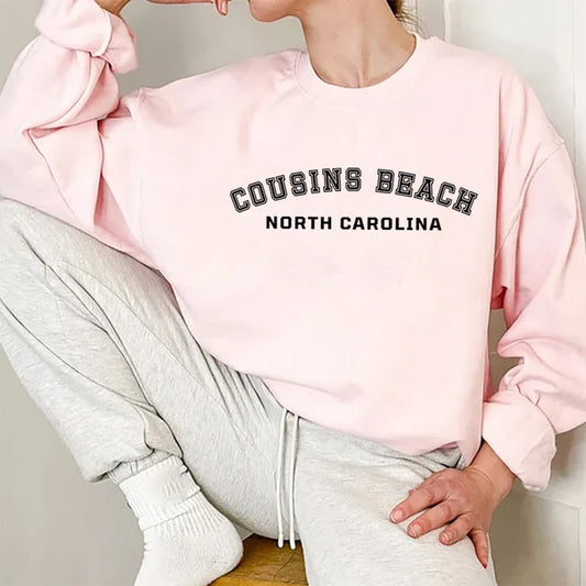 Cousins Beach North Carolina Crewneck Sweatshirt