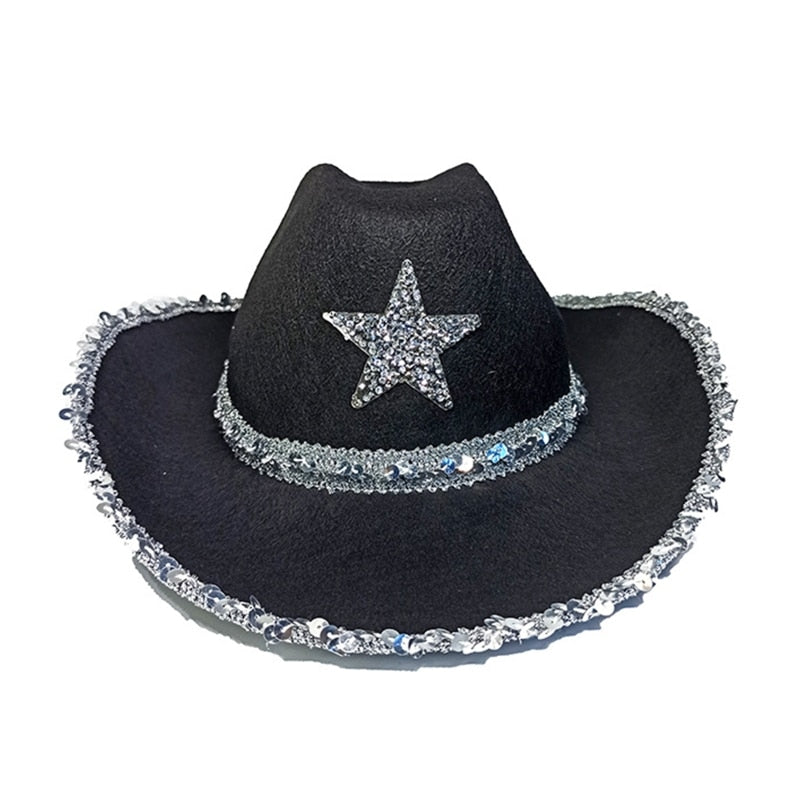 Preppy Aesthetic Star Cowgirl Hats