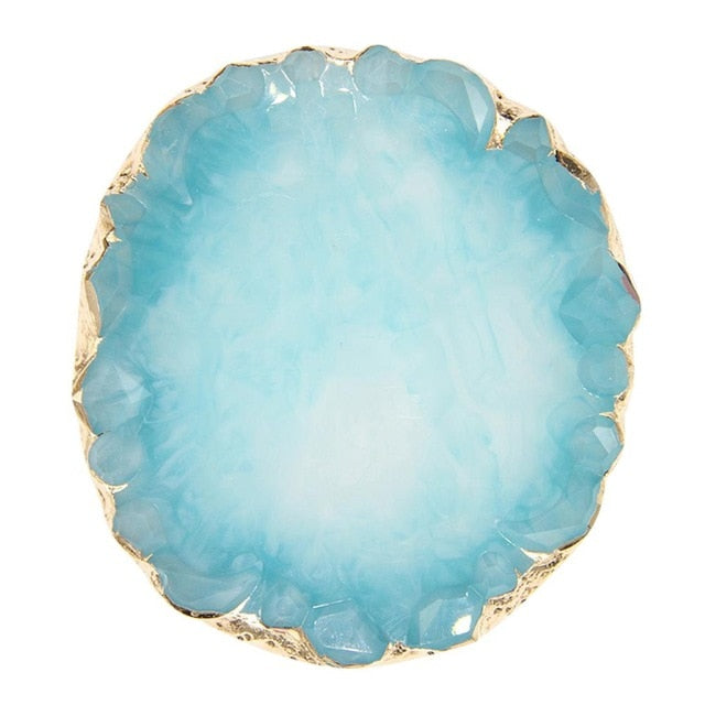 Trendy Resin Jewelry Tray Holder