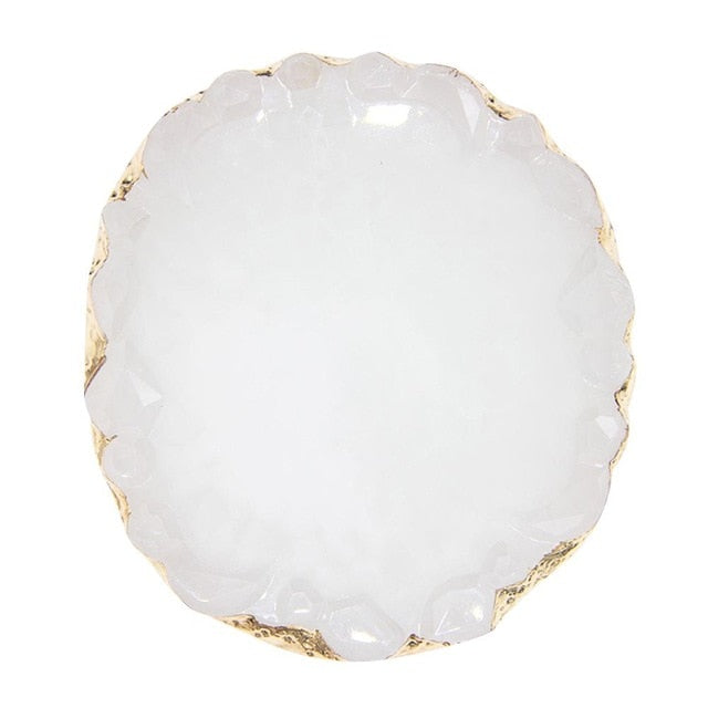 Trendy Resin Jewelry Tray Holder