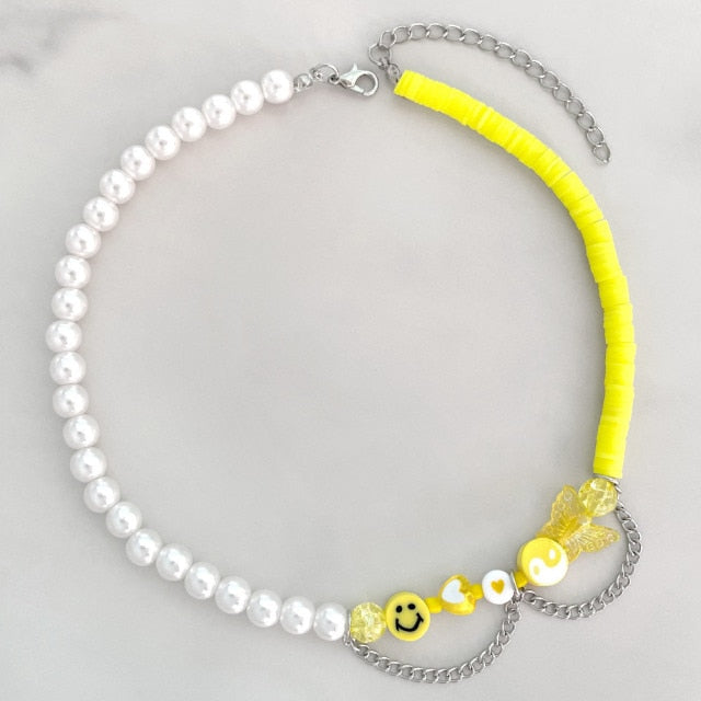 Aesthetic Pearl Necklaces
