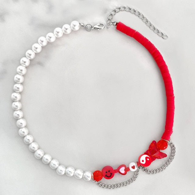 Aesthetic Pearl Necklaces