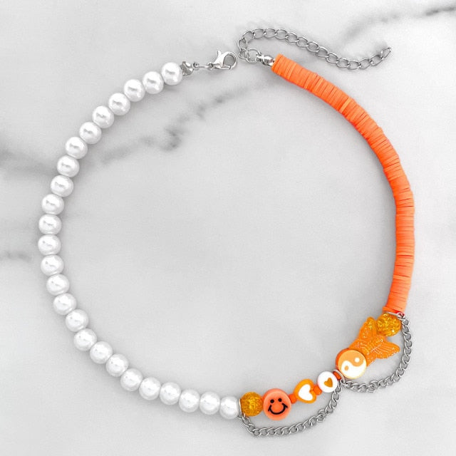 Aesthetic Pearl Necklaces
