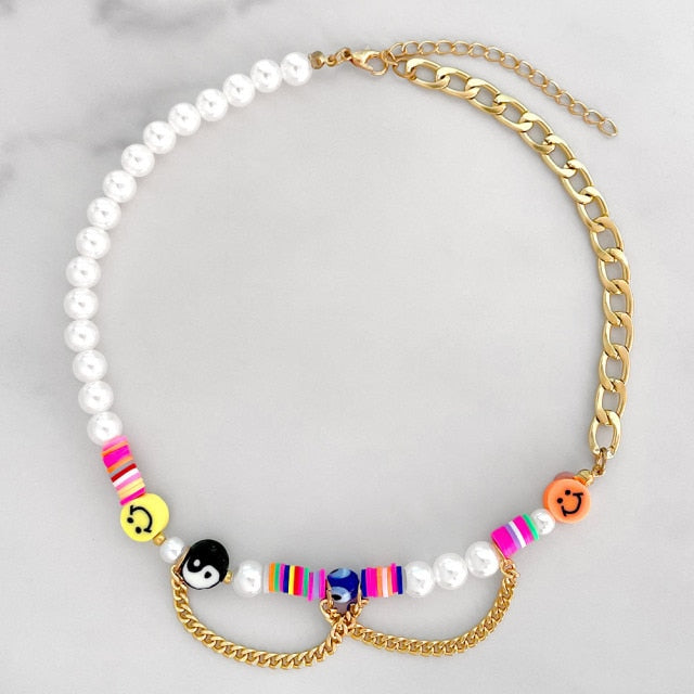 Aesthetic Pearl Necklaces