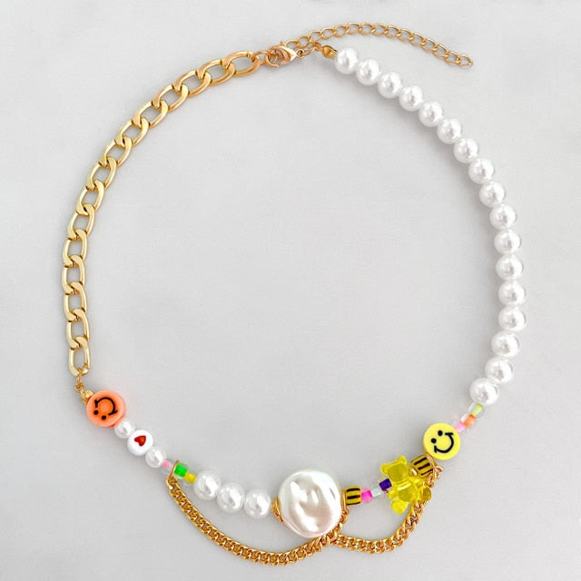 Aesthetic Pearl Necklaces