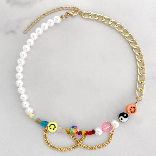 Aesthetic Pearl Necklaces