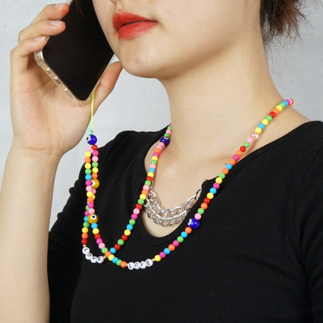 Trendy Phone Charm Lanyards