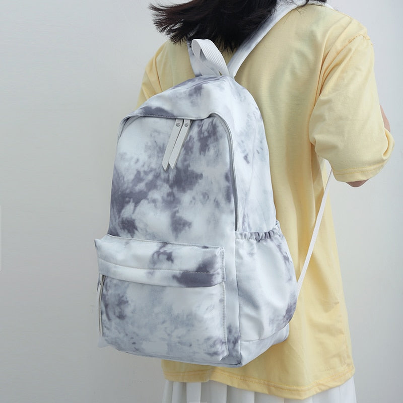 Tie-Dye Preppy Aesthetic Backpack