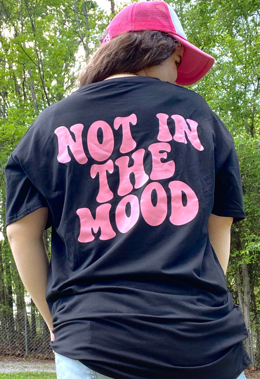 Not In The Mood Preppy Aesthetic Graphic Tee