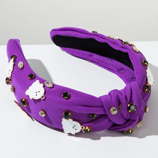 Preppy Aesthetic Halloween Ghost Headbands