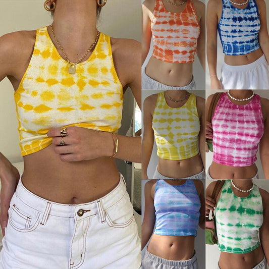 Tie Dye Aesthetic Tank Top