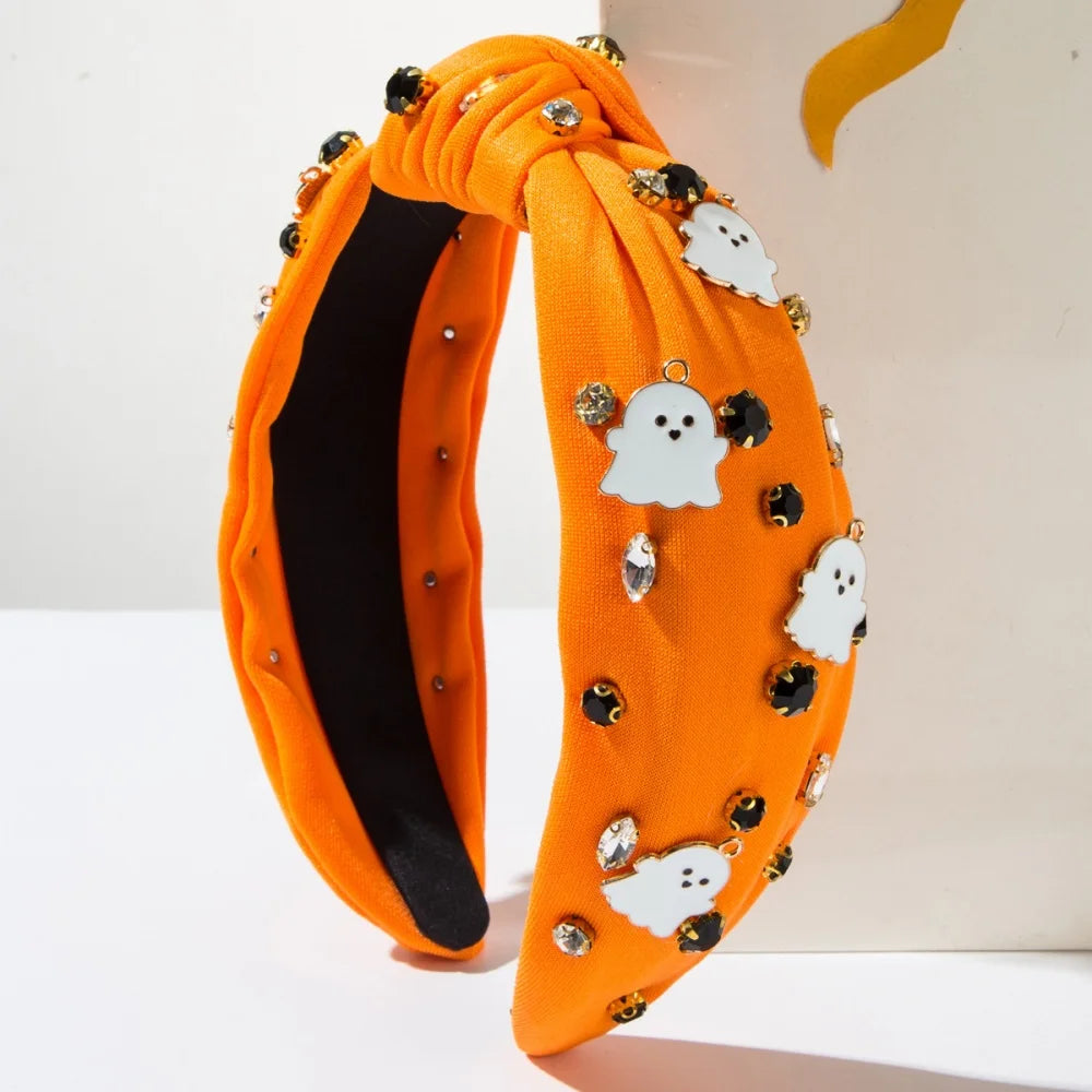 Preppy Aesthetic Halloween Ghost Headbands