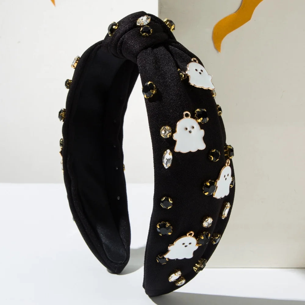 Preppy Aesthetic Halloween Ghost Headbands