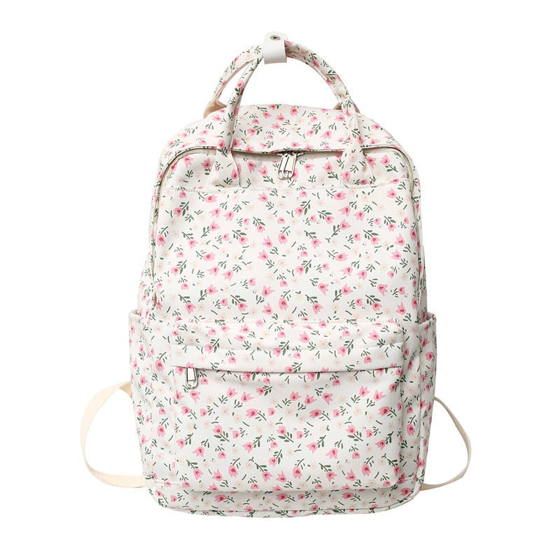 Pink Floral Backpacks