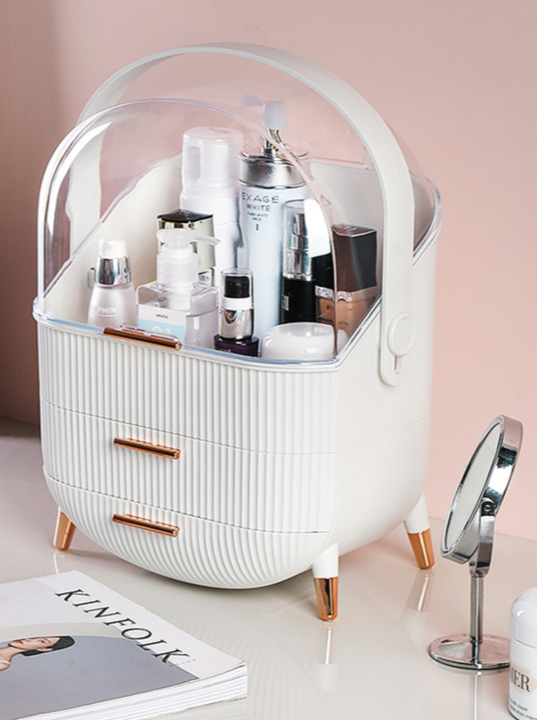 Preppy Aesthetic Skincare & Makeup Organizer Storage Drawer – The