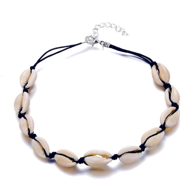 Trendy Sea Shell Beach Necklace