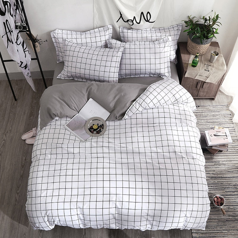 Plaid Aesthetic Bedding Set