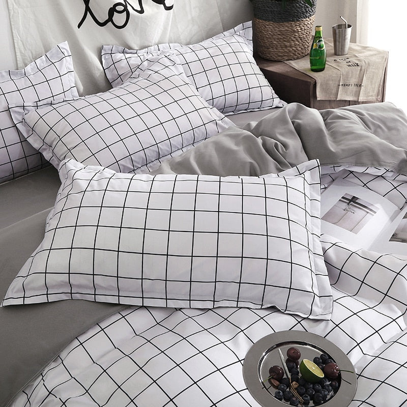 Plaid Aesthetic Bedding Set