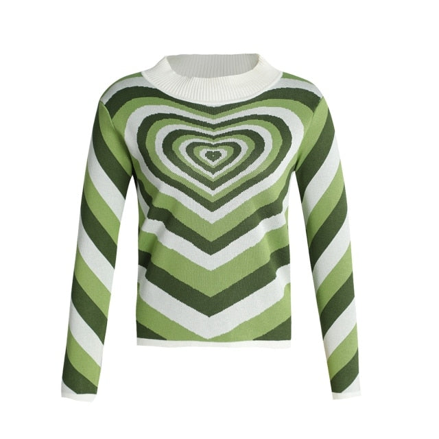 Trendy Heart Sweater