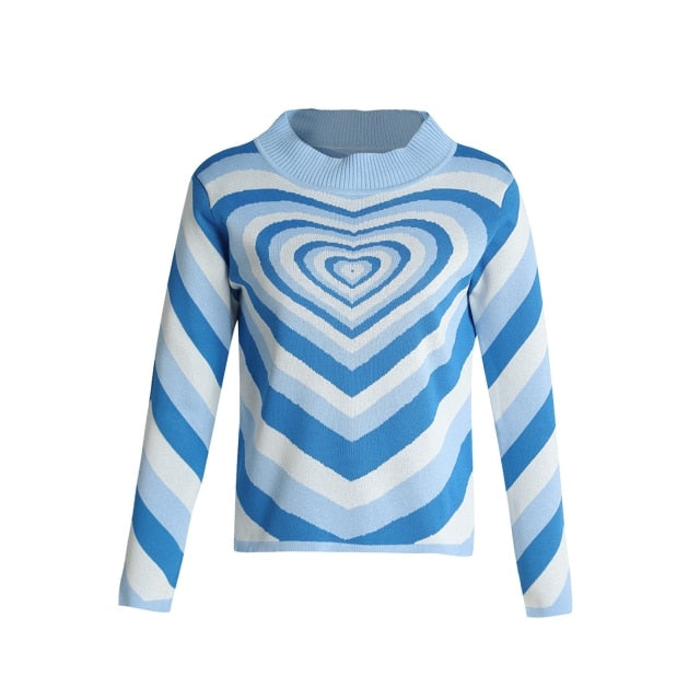 Trendy Heart Sweater – The Preppy Place