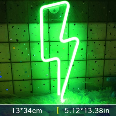 Lightning Strike LED Wall Decor