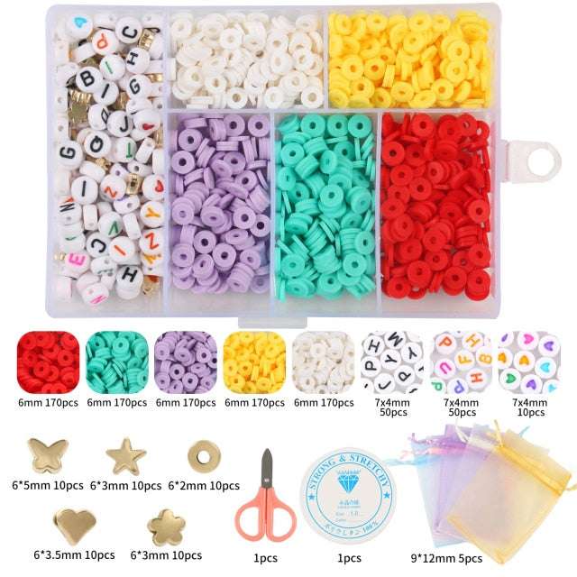 COHEALI 200pc Set Jewlery Kit Decked Accessories Jewelry Kits Bejeweled Kit  Jewelry Accessories Decorative Curtains Crack Bead Glass Beaded