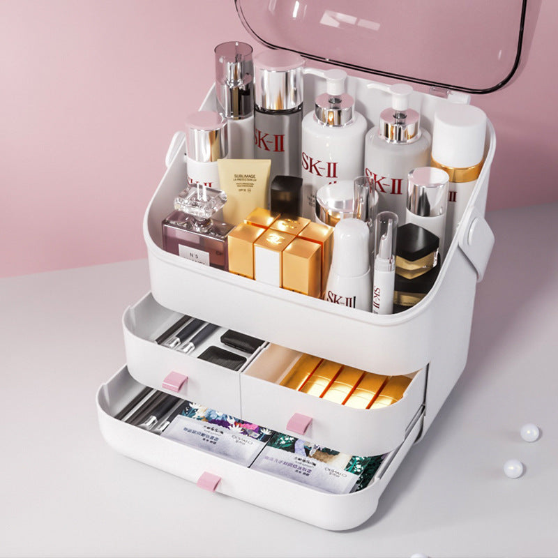 Preppy Skincare & Makeup Organizer Storage Drawer